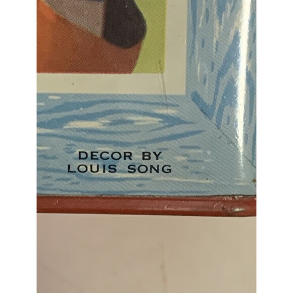 Vintage 1950s Mattel Metal Clown Wind Up Jack in the Box Toy READ - Picture 12 of 12